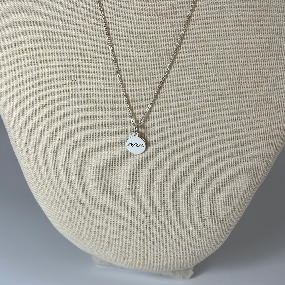 Ride the Wave Sterling Silver Necklace